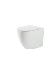 VASO WC FILO PARETE DARIKA CERAMICA BIANCA C/SEDILE