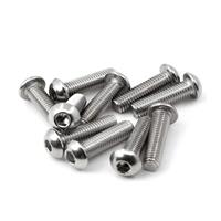 VITI TESTA BOMBATA ESAGONO INCAS. ISO 7380 6X40 INOX A2 (PZ.20)