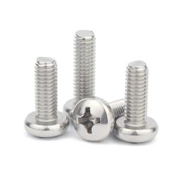 VITI TESTA CILINDRICA CROCE 4X10 7687 INOX A2 (PZ.20)
