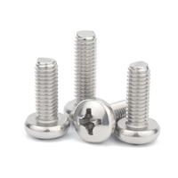 VITI TESTA CILINDRICA CROCE 4X10 7687 INOX A2 (PZ.20)