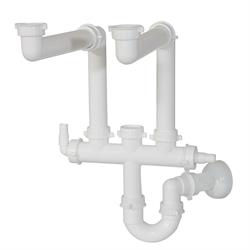 SIFONE LAVELLO 2 VIE UNIVERSAL 11/2  370-N155P