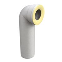 CURVA 90° PP+TPE MM.350 PER VASI WC DIAM.110 371-B8436-110