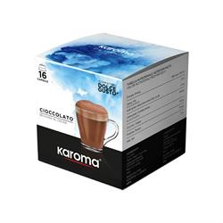 BOX 16 CAPSULE CIOCCOLATO KAROMA COMP. NESCAFE' DOLCE GUSTO