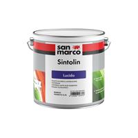 SMALTO ALCHIDICO ANTIRUGGINE SINTOLIN LUCIDO BIANCO LT.0,75