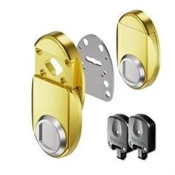DEFENDER MAGNETICO MINIMAG D.M. OVALE PVD OTTONE MG390DMO2