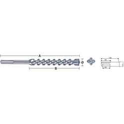 PUNTA SDS-PLUS 4T 16x310  352954