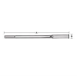 SCALPELLO PIATTO AUTOAFFILANTE SDS-MAX MM.400  459282