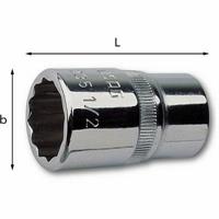 CHIAVE A BUSSOLA C/BOCCA POLIGONALE D.30 40,4x44 ART.235 1/2N*