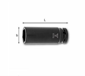 CHIAVE A BUSSOLA C/BOCCA ESAGONALE D.27 40x82 ART. 235 1/2 ML*