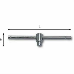 LEVA A T ATTACCO QUADRO SCORREVOLE L.280mm ART. 240 1/2 N