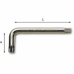 CHIAVE MASCHIO PIEGATA C/IMPRONTA ZXN M10 L.100x36 ART.280 XZN*