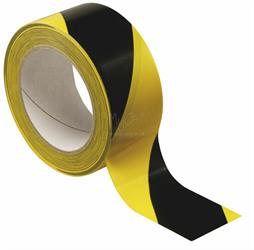 NASTRO SEGNALETICO PVC G/N  SICUR 50X30