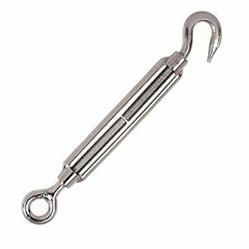KIT 1 TENDITORE OCCHIO/GANCIO MM.5  INOX