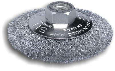 SPAZZOLA CONICA M14 D.90X20 MM. CO90 REF.173