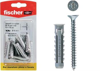 KIT 10 TASSELLI NYLON SX 8 SK       04418*