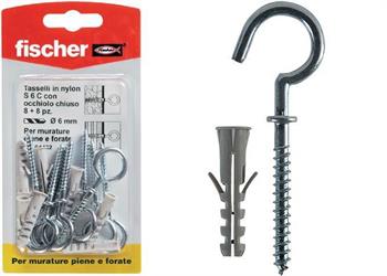 KIT 8   TASSELLI NYLON S 6 C/1 K    504430