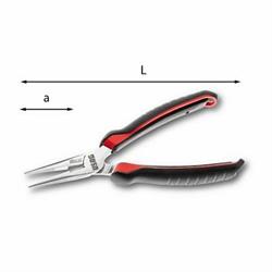 PINZA A BECCHI MEZZOTONDI DIRITTI MM.160 ART. 133 AX*