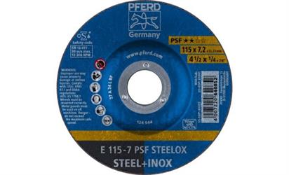 DISCO PFERD  E 115X7  PSF STEELOX  640852