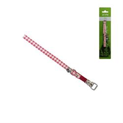 COLLARE GATTO CON CAMPANELLO 10 MM. X 30 CM