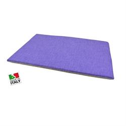 LETTINO CANI E GATTI IN POLYCOTONE CM.60X38 VIOLA